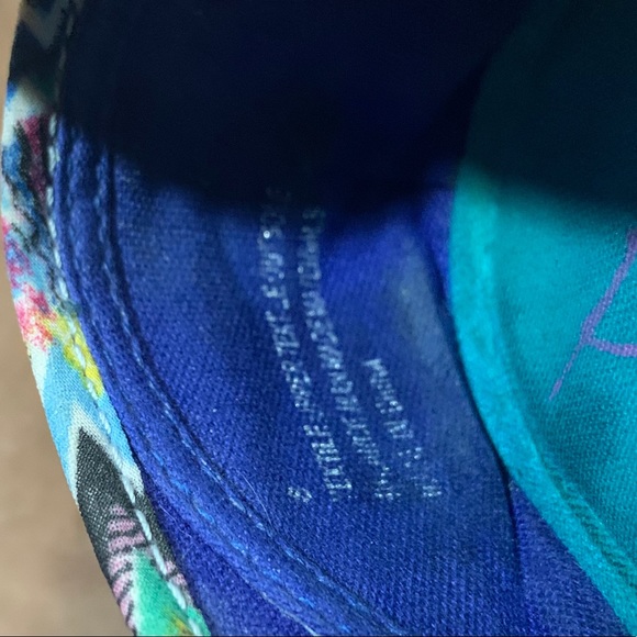 Blowfish Malibu Multicolor Aztec Design flat sz 8 - Picture 5 of 5